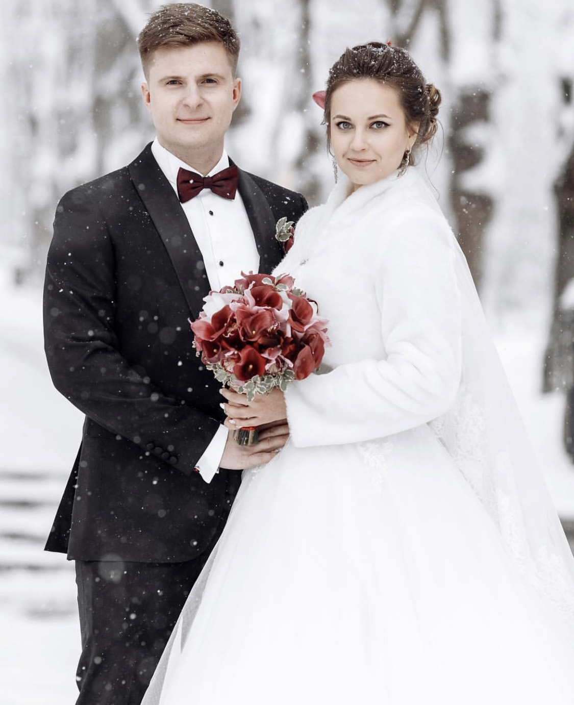 Свадьба цвета марсала