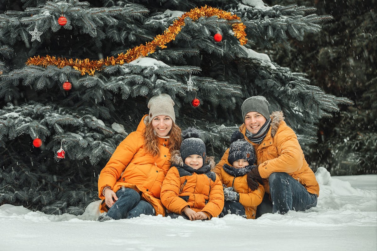 Семейная сьемка в парке