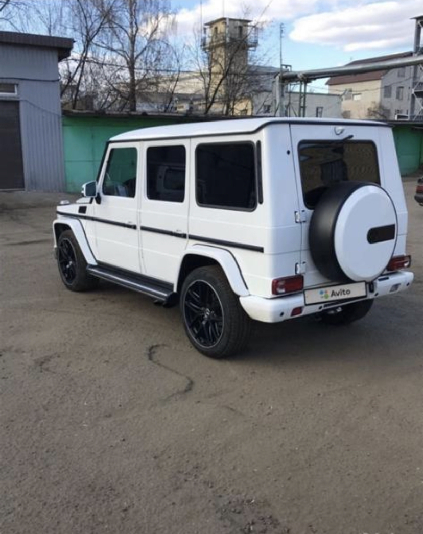 Mercedes-Benz Gelentvagen Белый — кадр 2 из 5