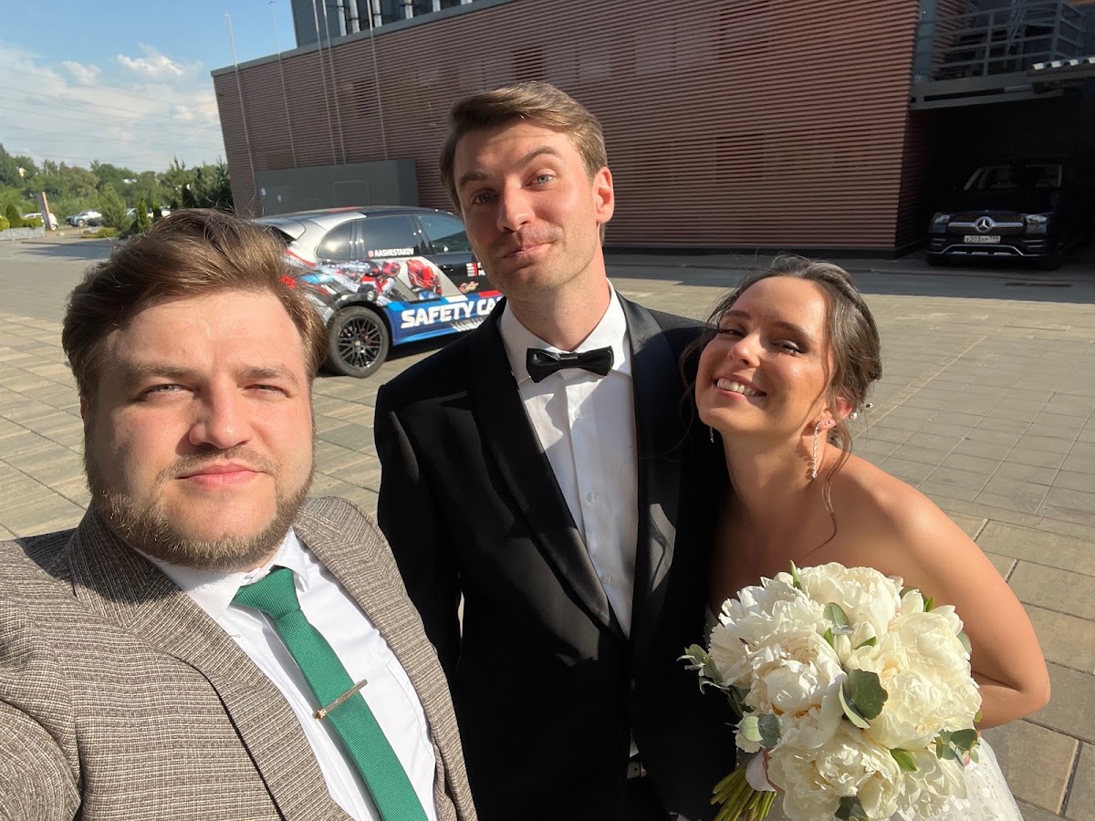 Селфи с молодыми
