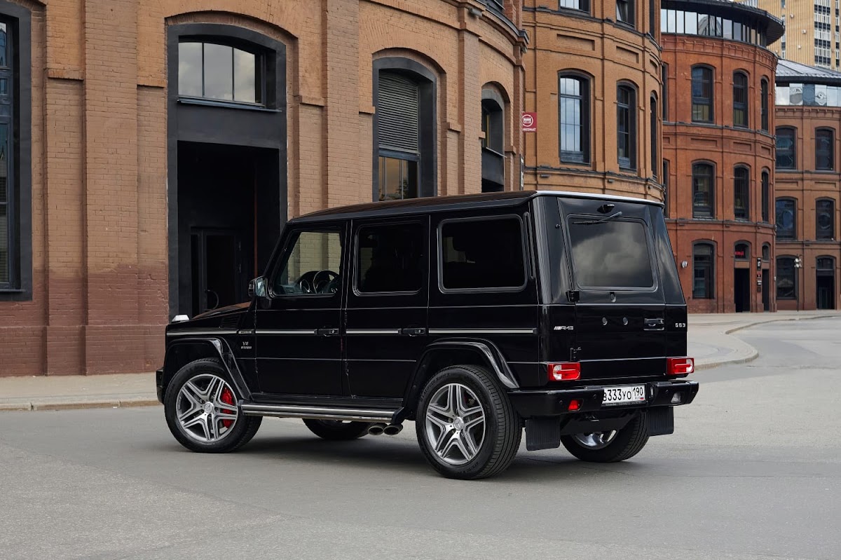 Мерседес G63 AMG гос.N:333 — кадр 5 из 25