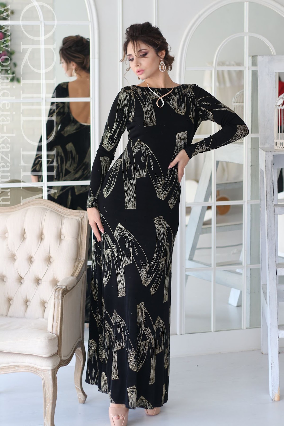 Evening dress Orhideia