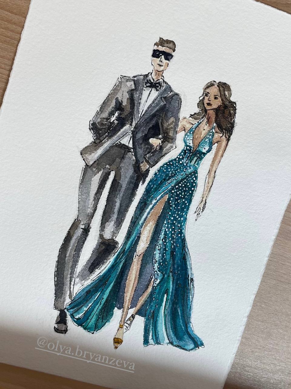 Event и fashion иллюстрации