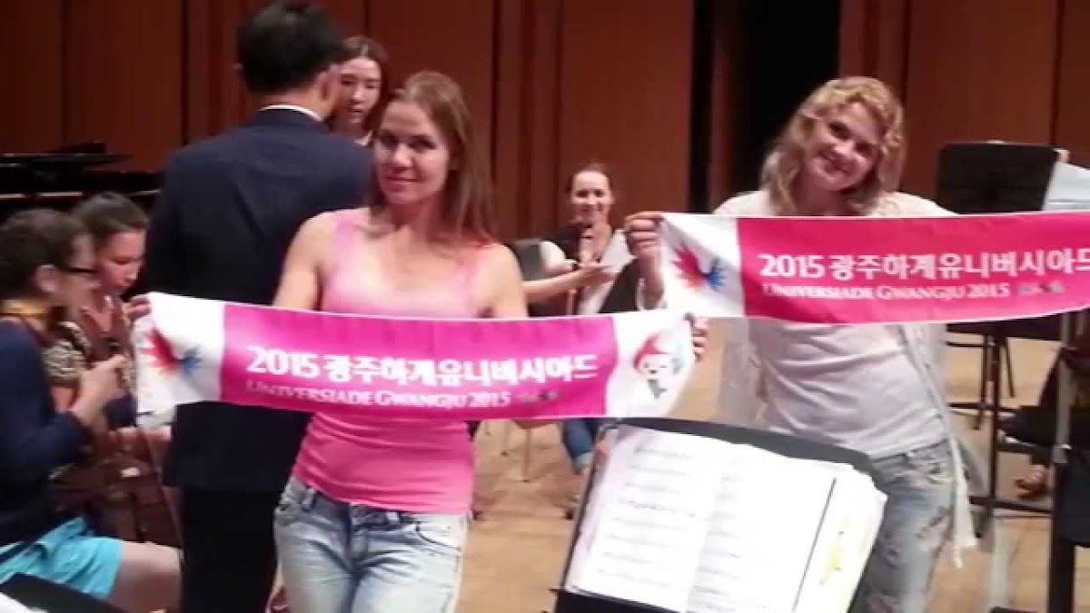 Камерный оркестр Ренессанс (г.Казань) в Южной Корее на Универсиаде 2015