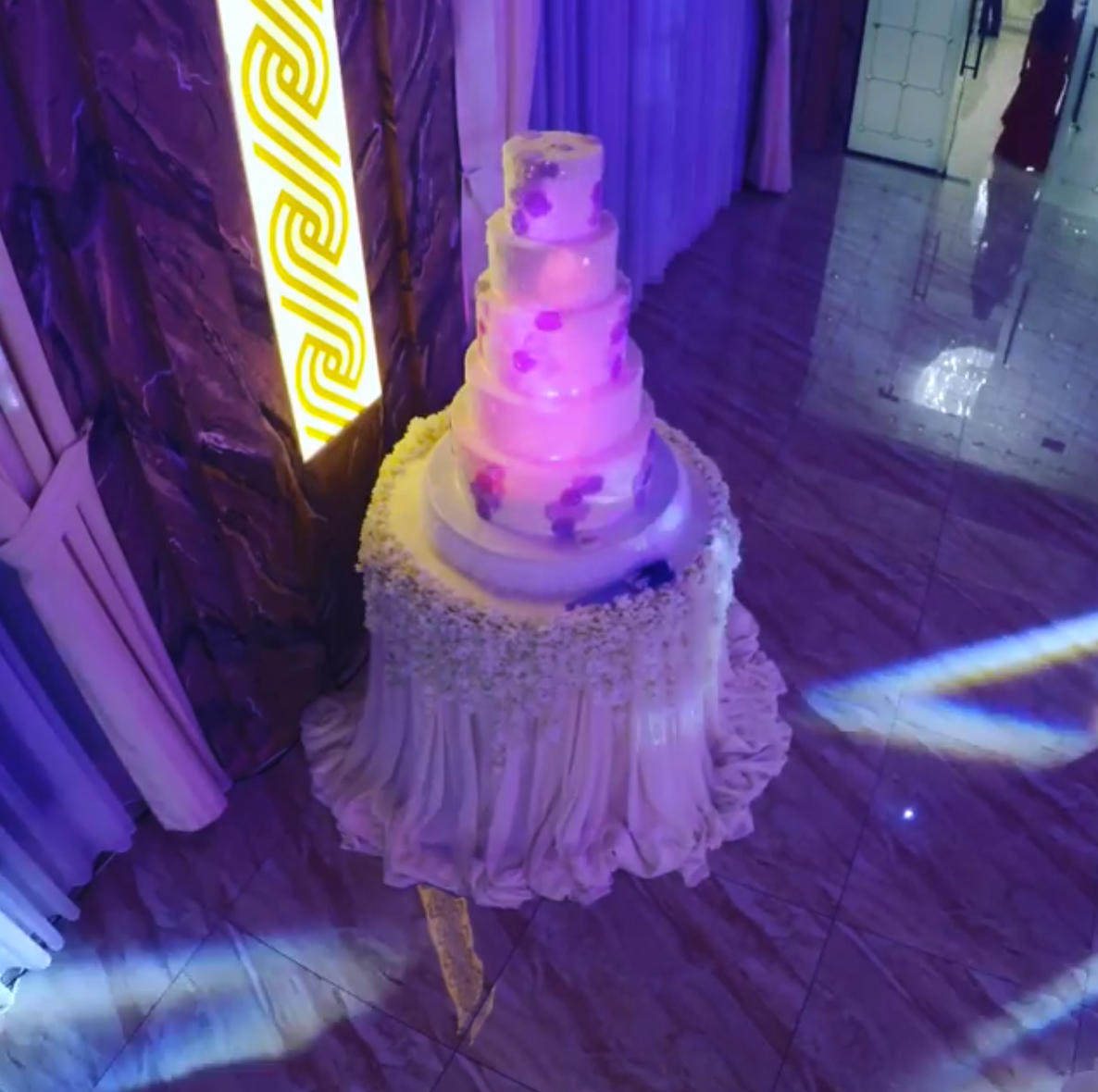 3D Mapping Свадебного Торта