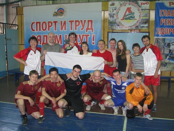 Спорт помогает работе :)