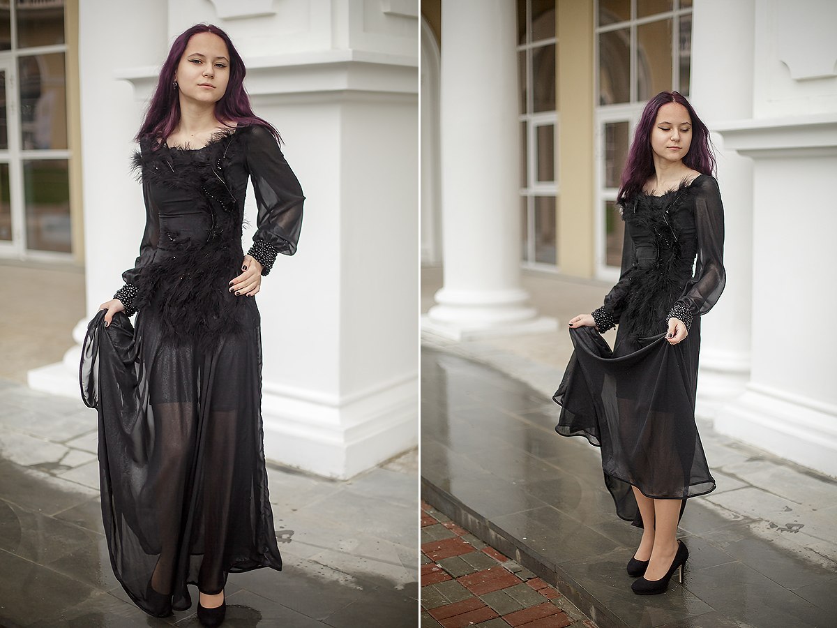 Портрет | Violet & Black
