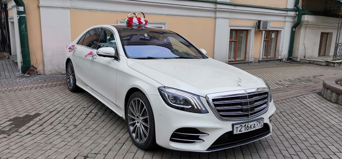 Mercedes Benz S500 AMG рестайлинг гос.N 216