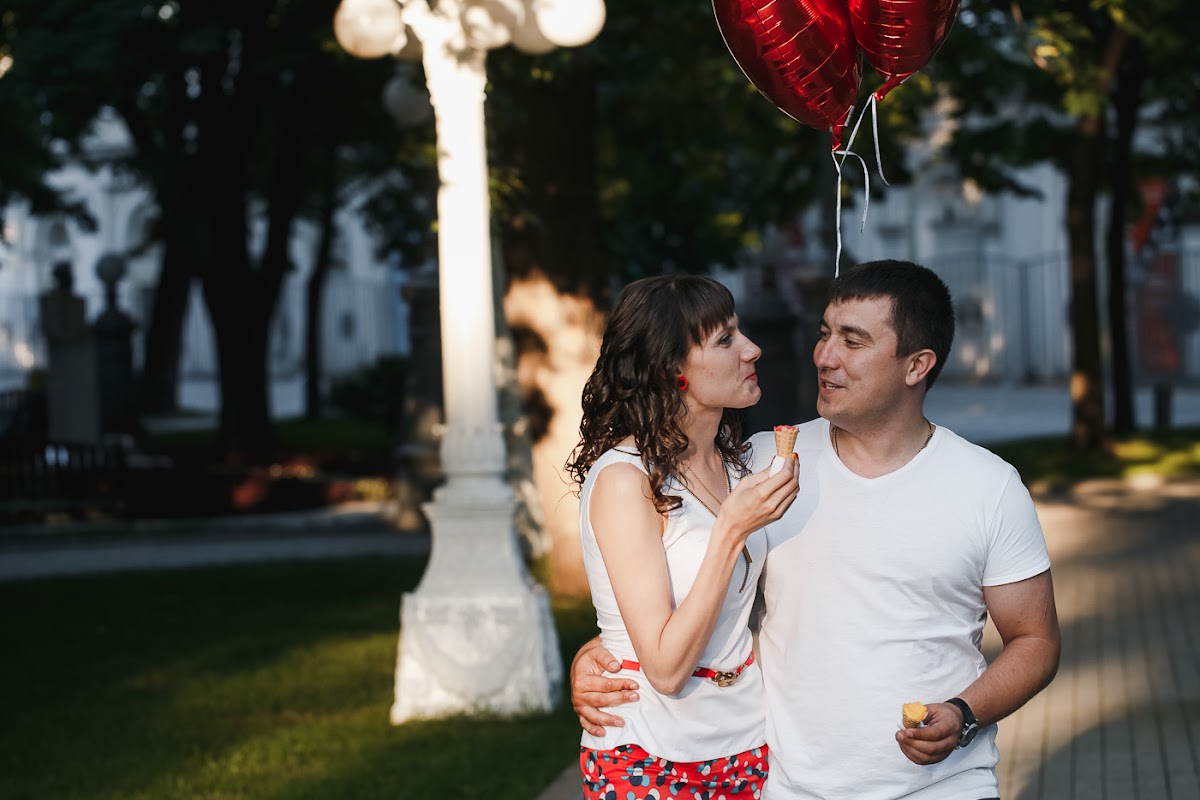 Love Story фотосессия Натальи и Кирилла