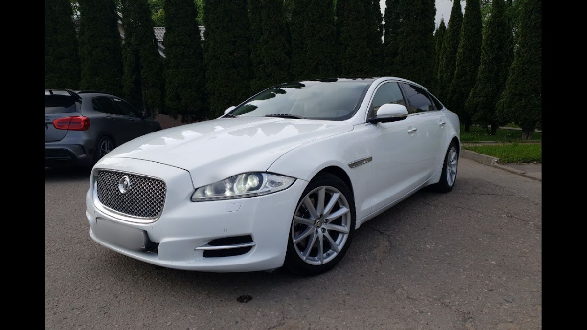 Ягуар XJ Long салон светлый