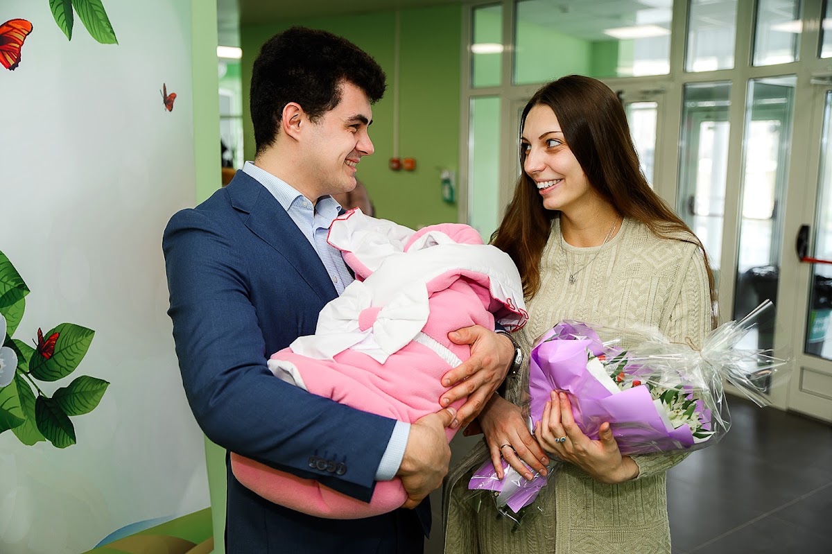 Портфолио: Выписка из роддома