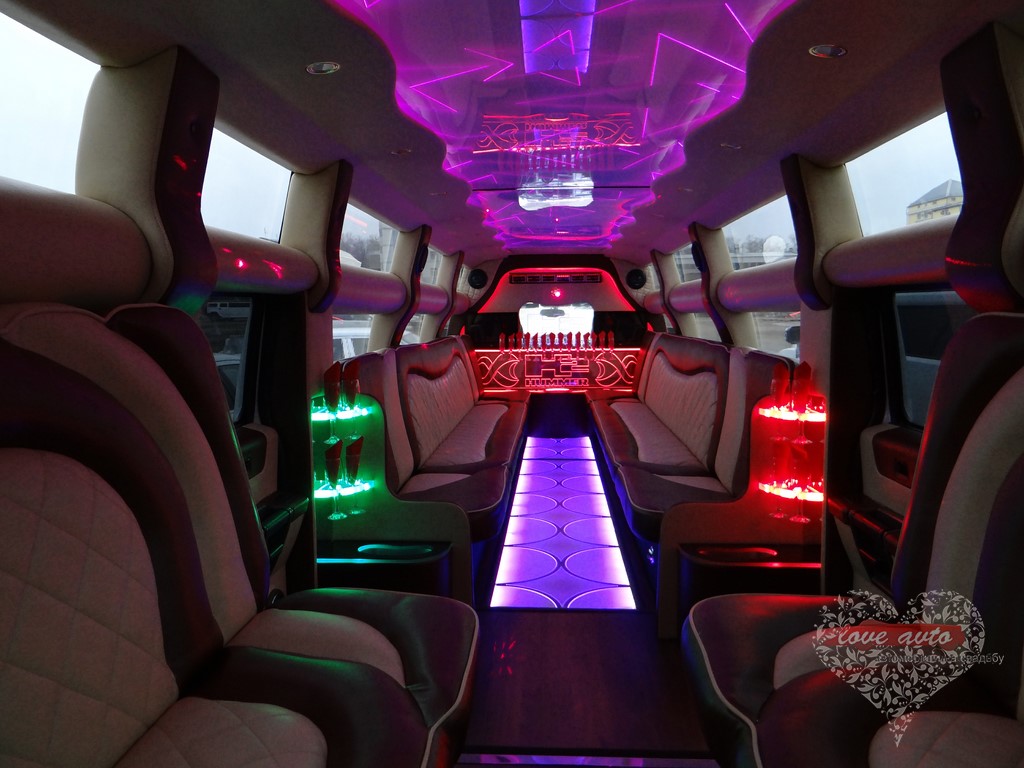 Hummer H2 (252) 28 мест, 3 оси