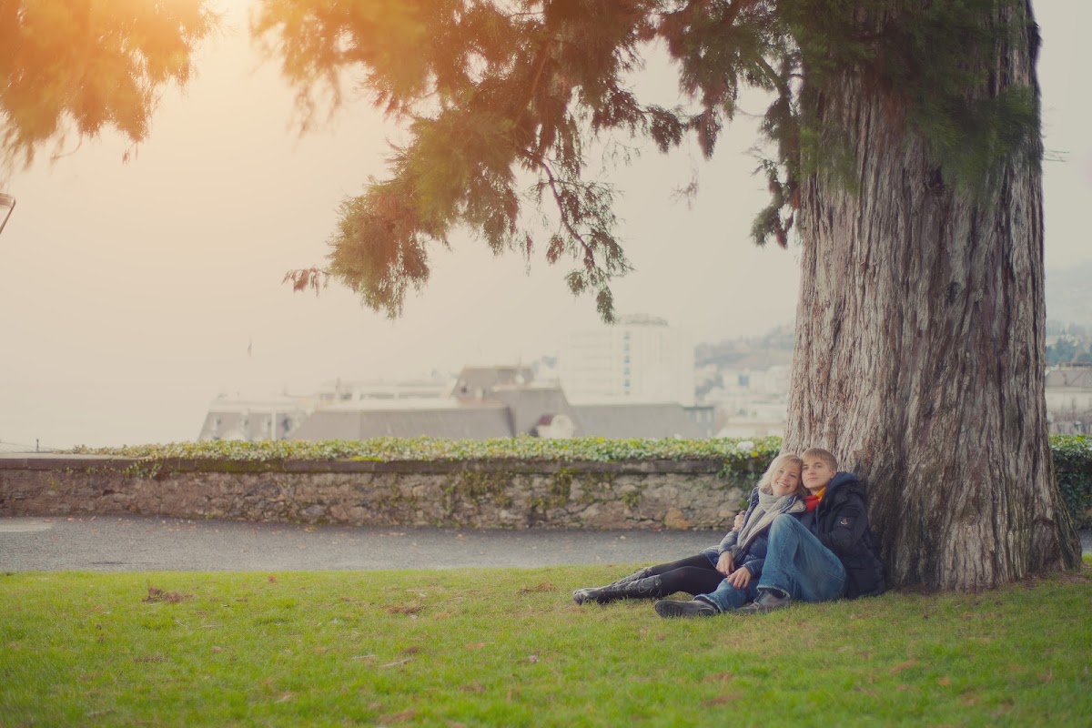 Love story. Швейцария, Монтре