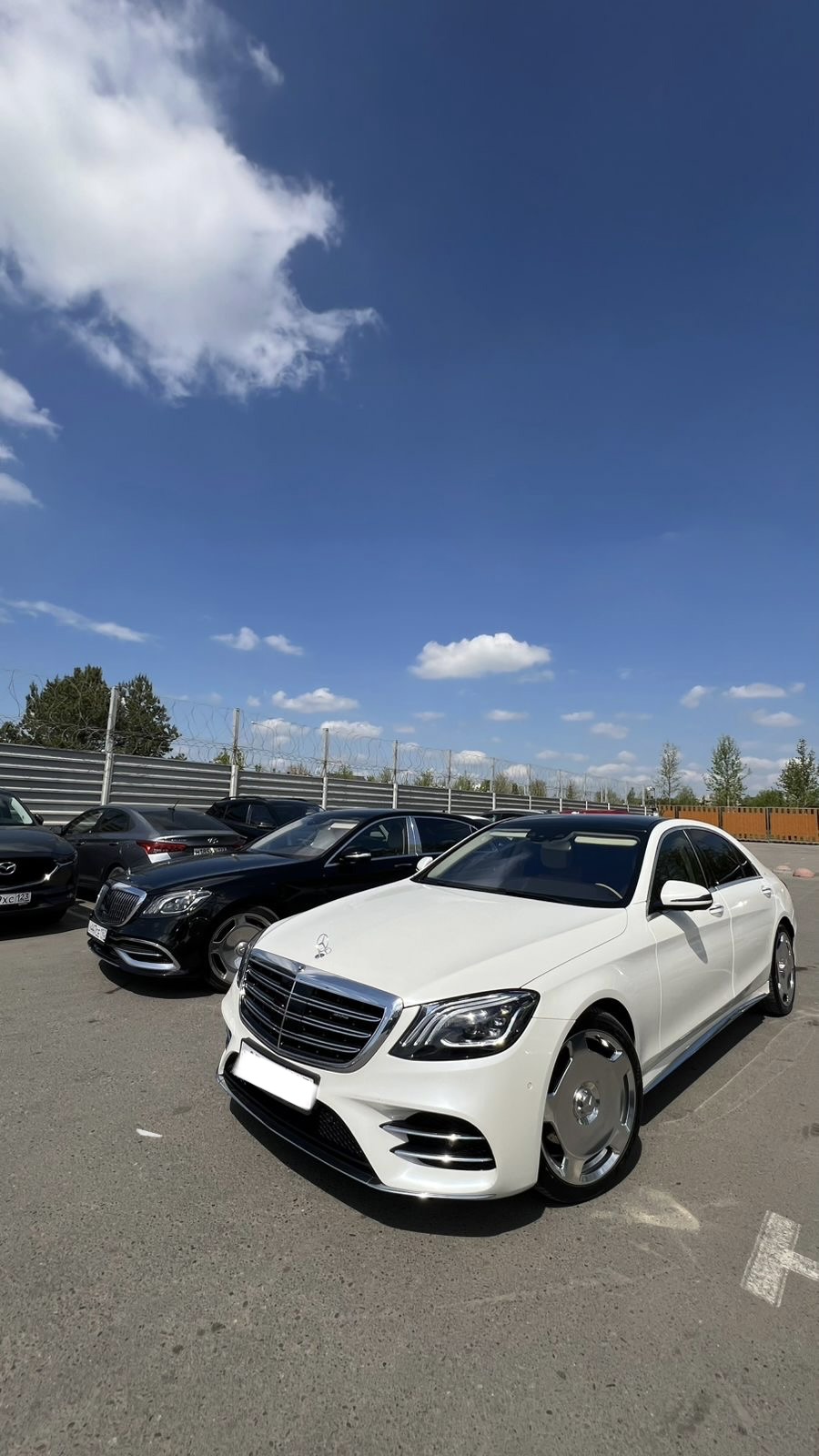 Mercedes s-class 222 long в стиле Майбаха — кадр 5 из 8