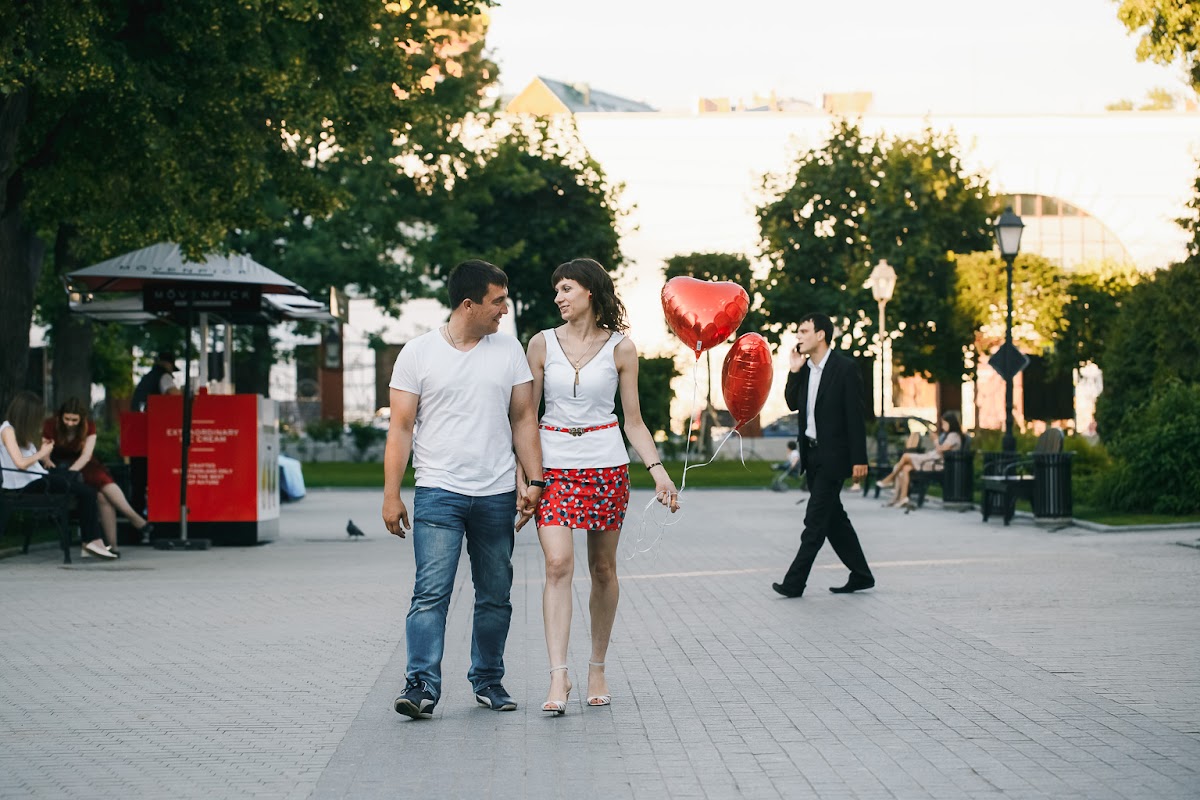 Love Story фотосессия Натальи и Кирилла