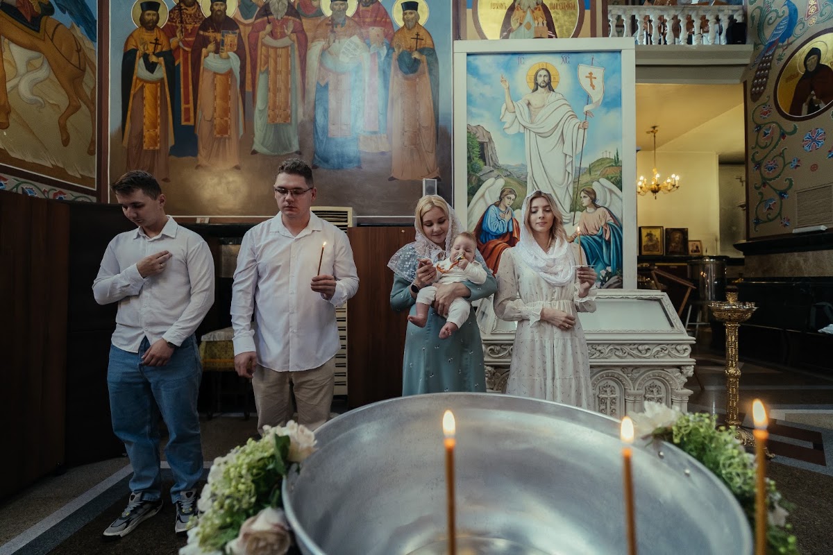 Таинство Крещения Максима