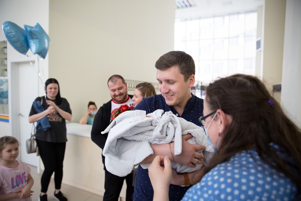 Портфолио: Выписка из роддома