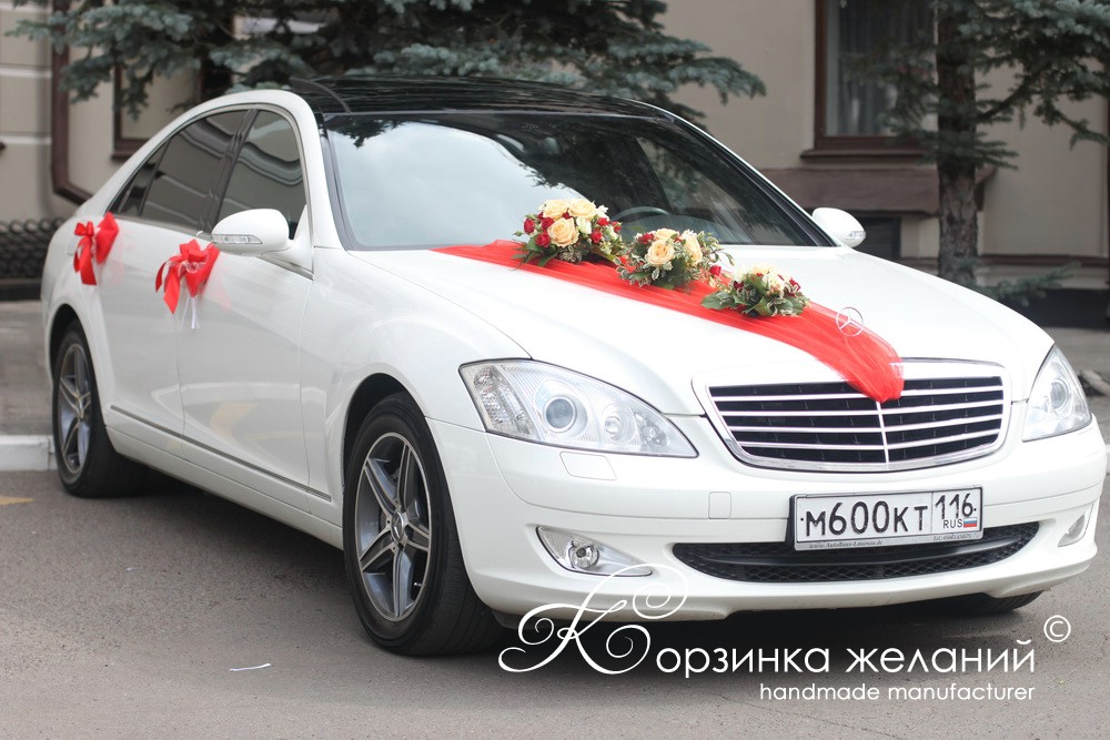 Оформление свадебных кортежей