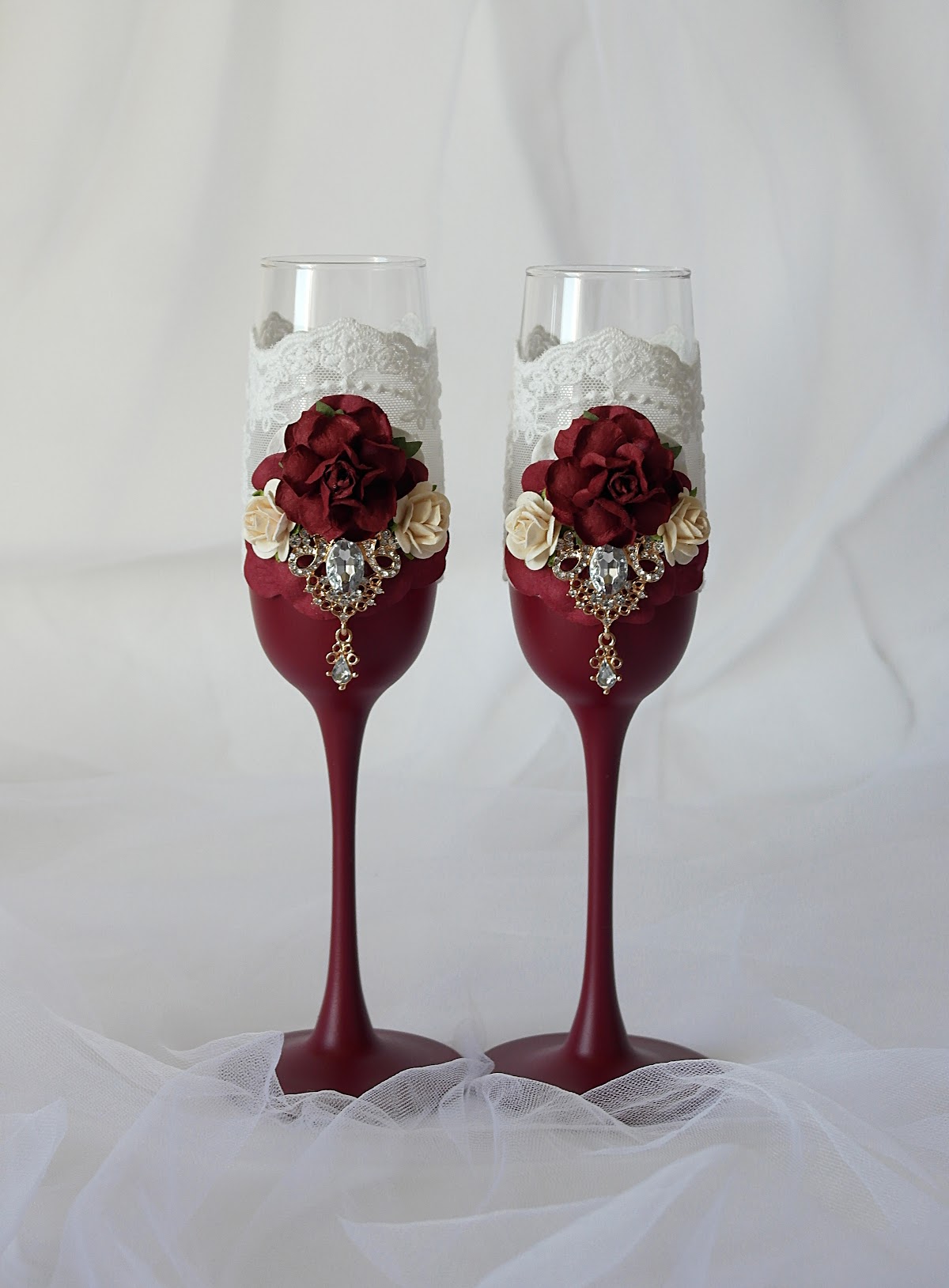 Коллекция "Gold and Burgundy"