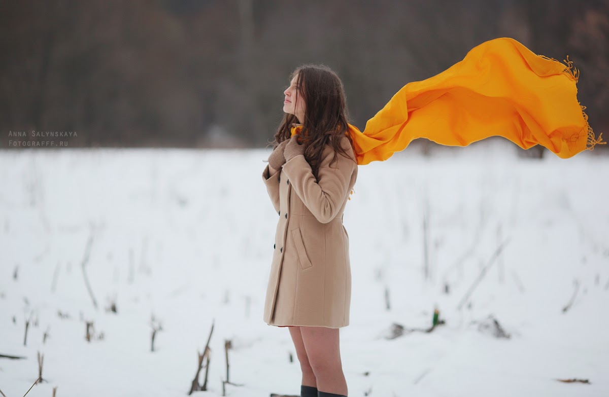 Polina. Winter.