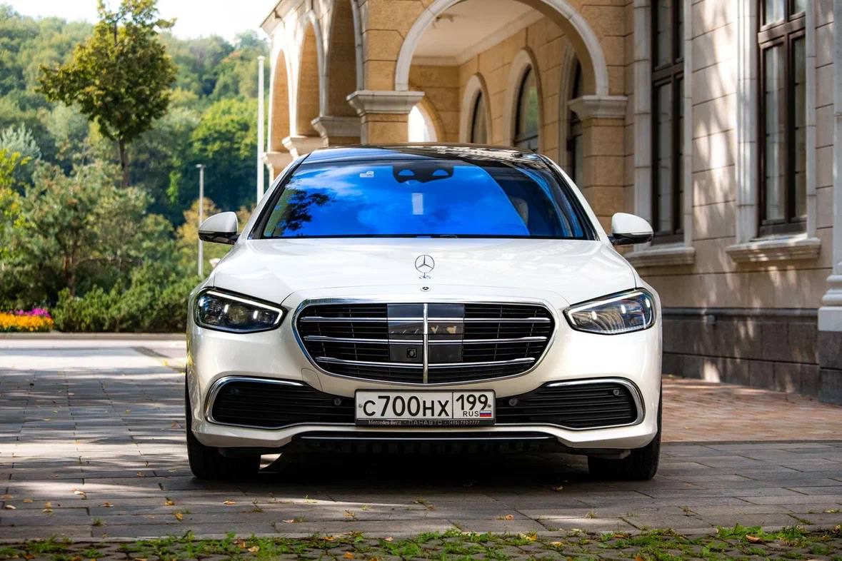 Мерседес S500 AMG(w223) LONG гос.N:700 — кадр 3 из 6