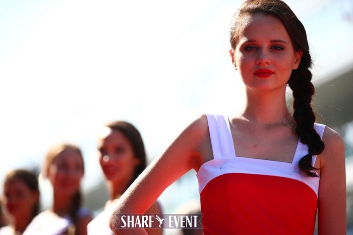 Наши модели официальные Grid Girls на Формула-1. Гран-При России. Сочи