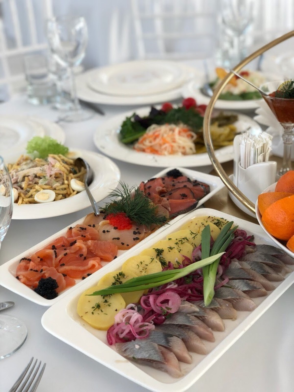 Сервировка и фуршет