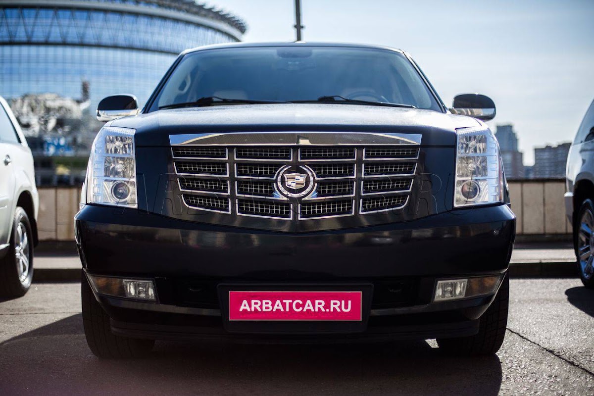 Cadillac Escalade черный, 7 мест — кадр 4 из 7