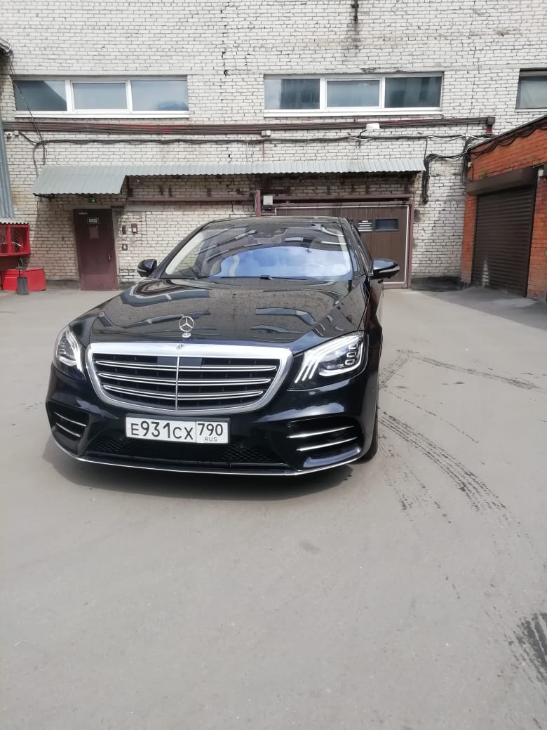Мерседес w222 AMG рестайлинг  гос.N931