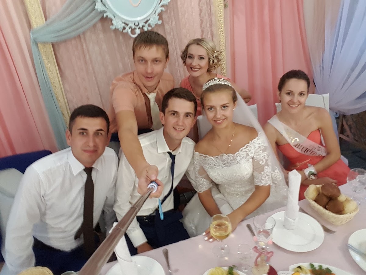 Наши прекрасные молодожёны!!!