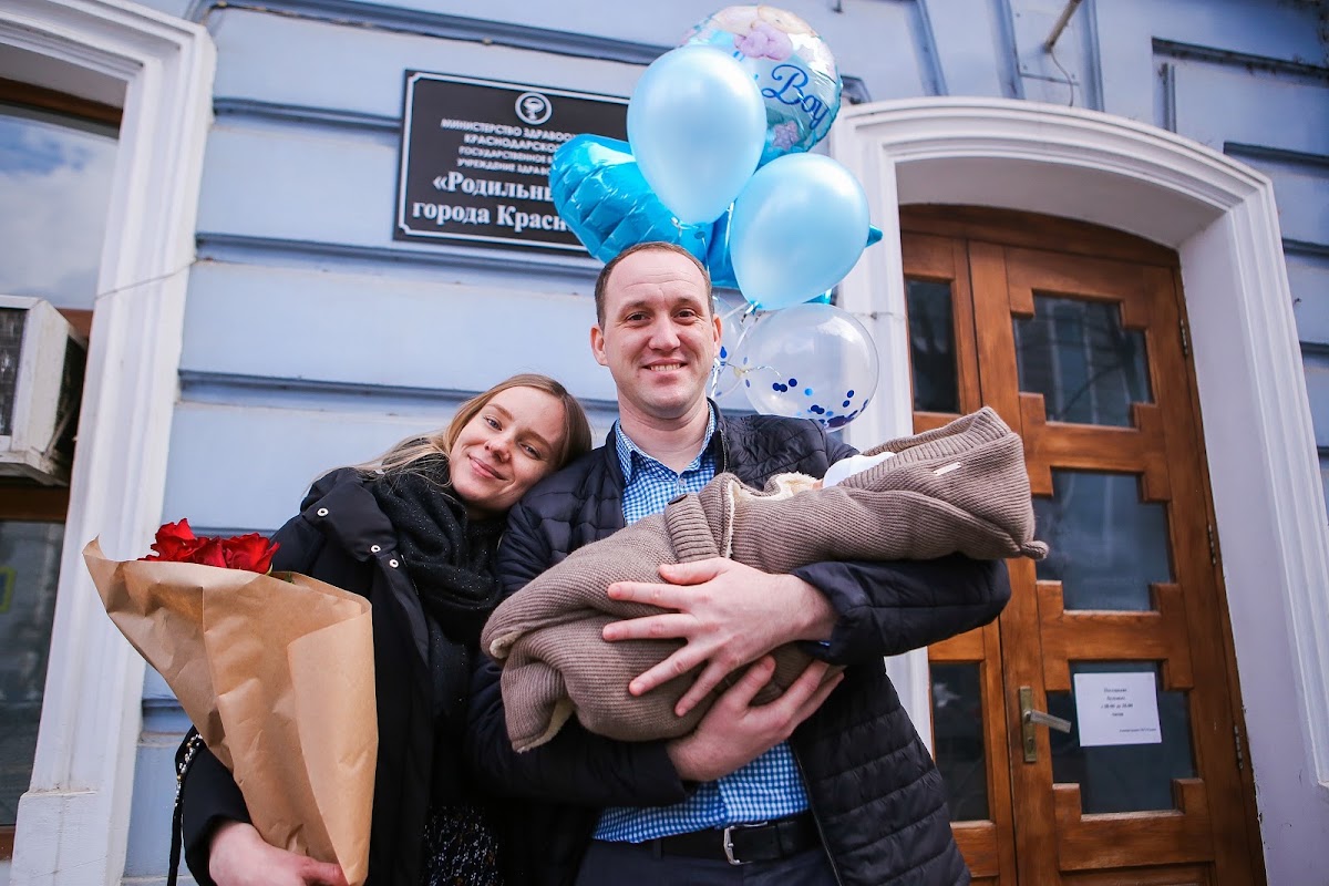 Портфолио: Выписка из роддома