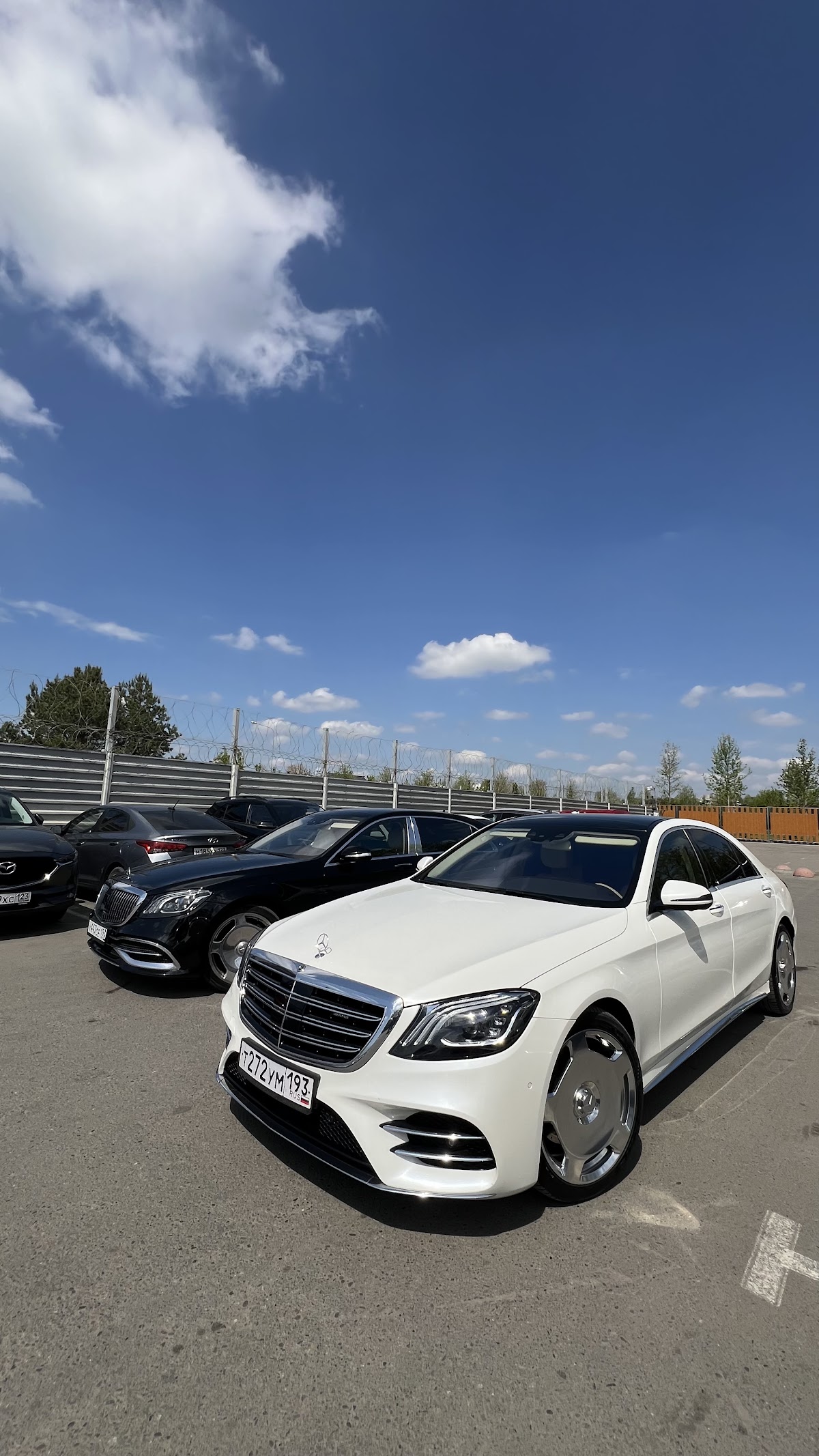 Mercedes S-class 222 long