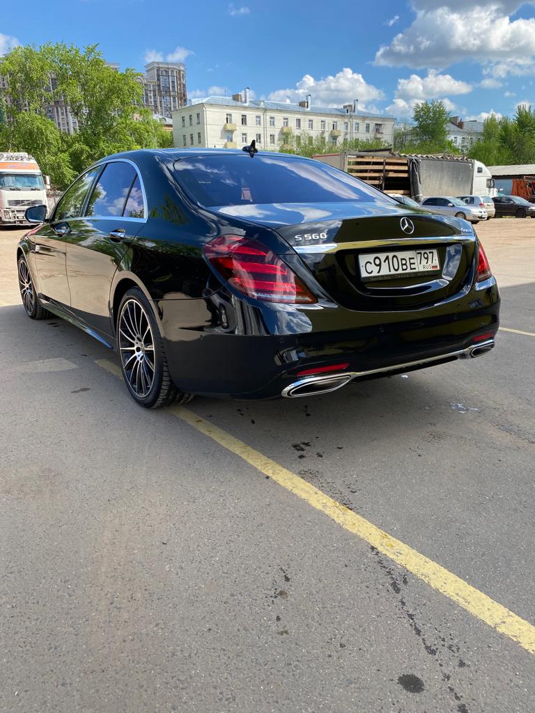 Mercedes-Benz S 222 AMG рестайлинг светлый салон