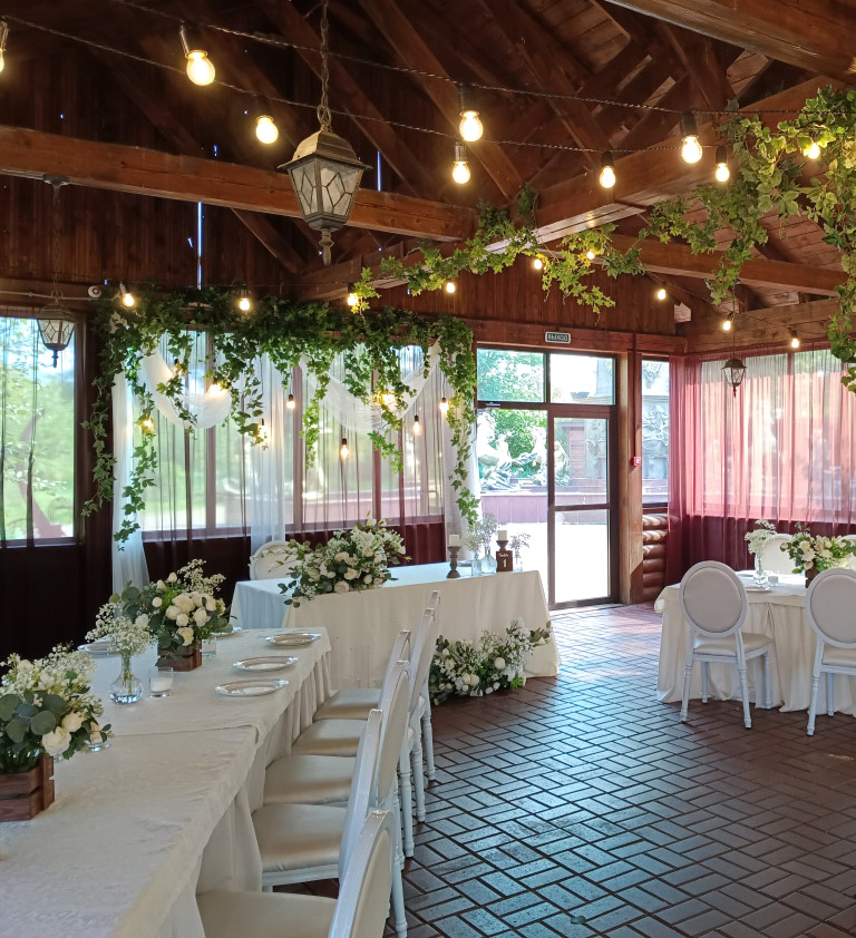 Портфолио: Оформление свадебного зала