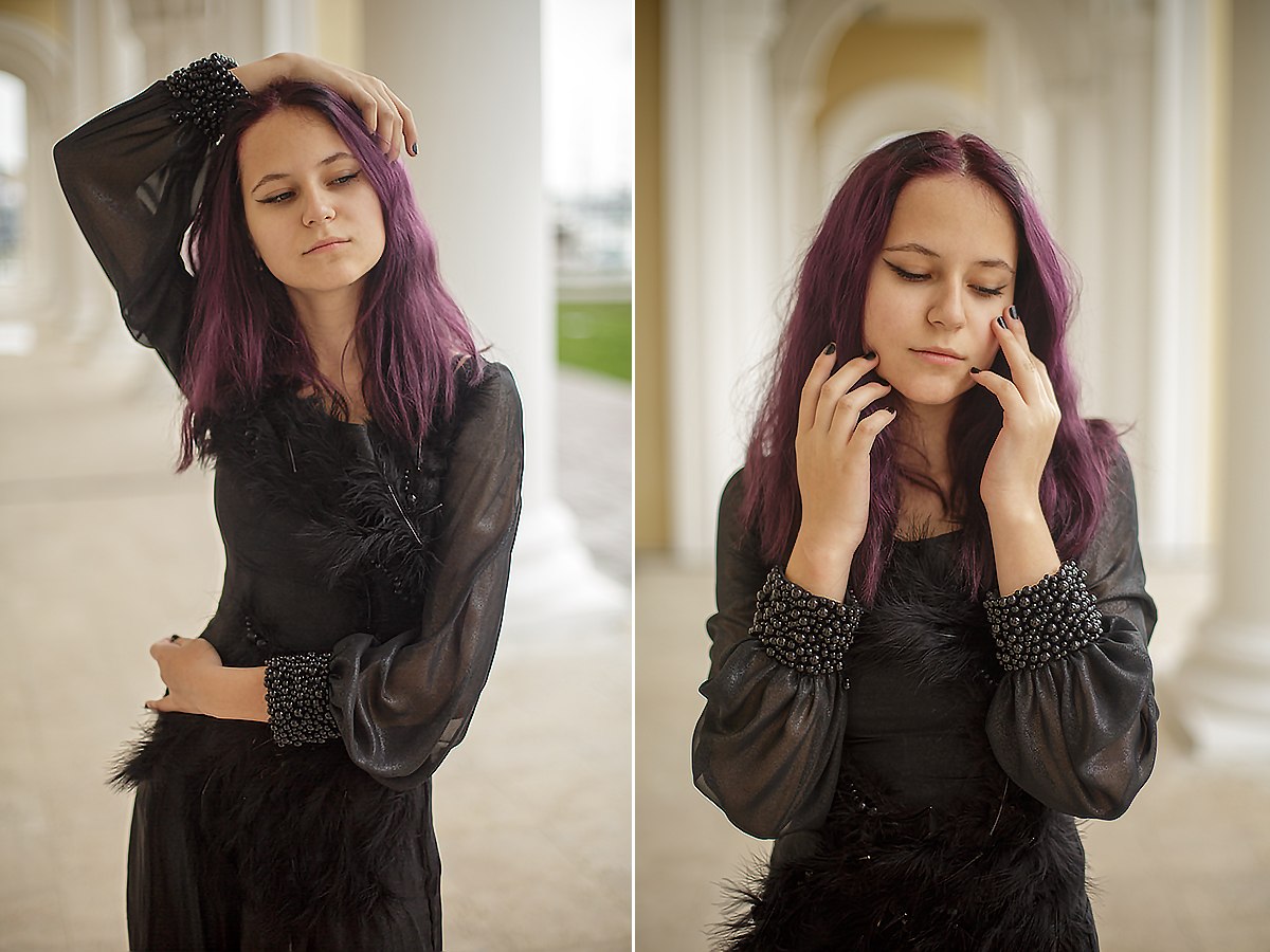 Портрет | Violet & Black