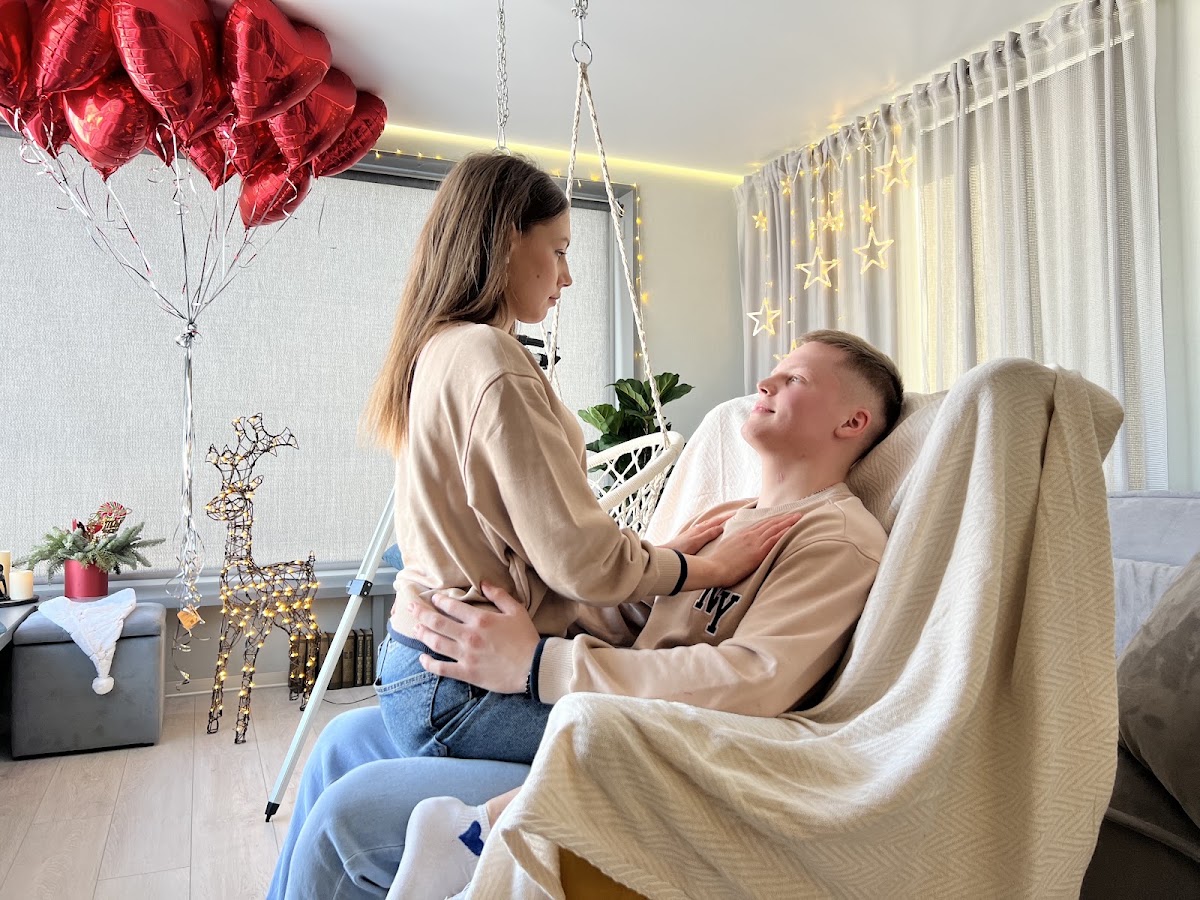 14 февраля фотосессия пары