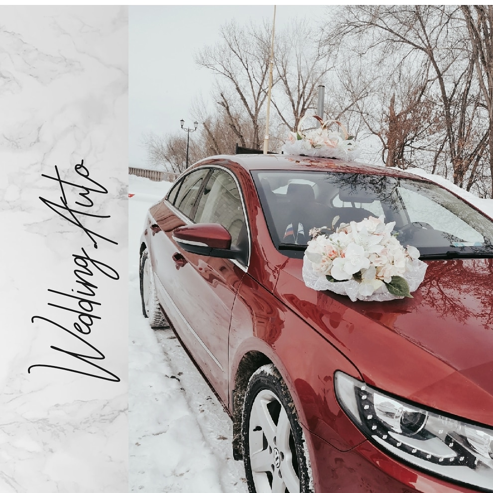 Volkswagen Passat CC / цвет - красный металлик