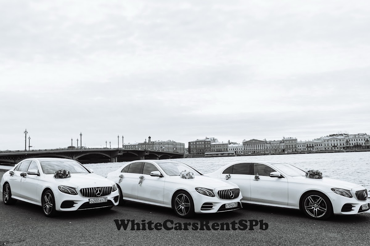 Свадебный кортеж из 3х Mercedes W213 AMG GT — кадр 5 из 21
