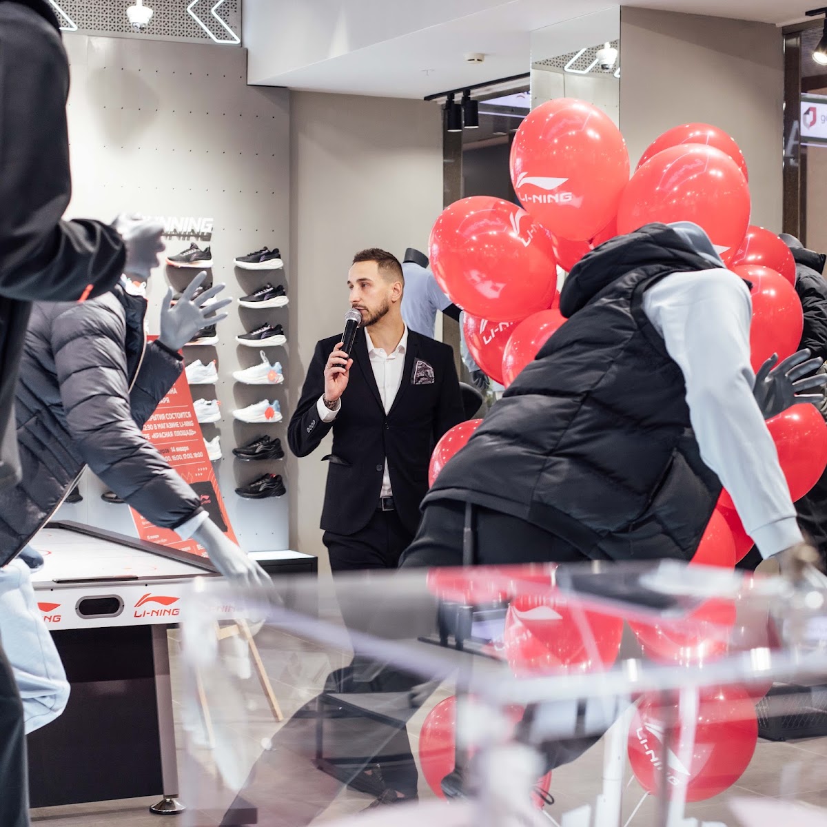 Открытие Спортивного Магазина Li-Ning