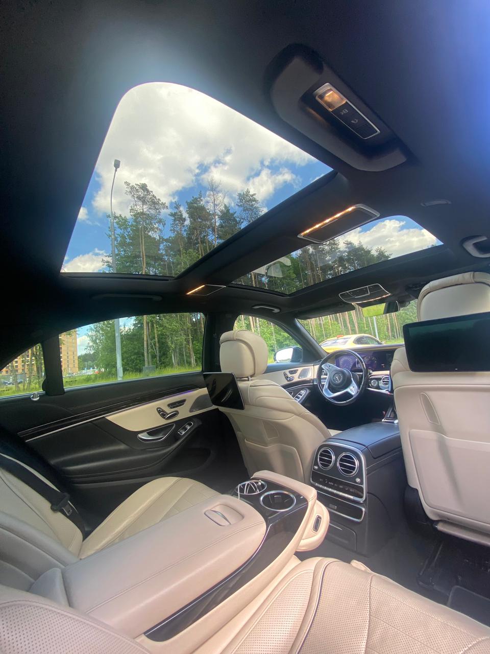 Мерседес w222 AMG рестайлинг гос.N600 — кадр 4 из 4