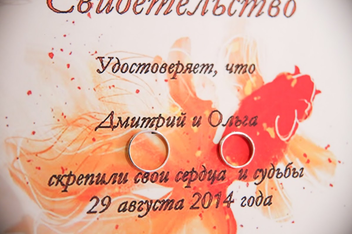 Свадебный отчёт