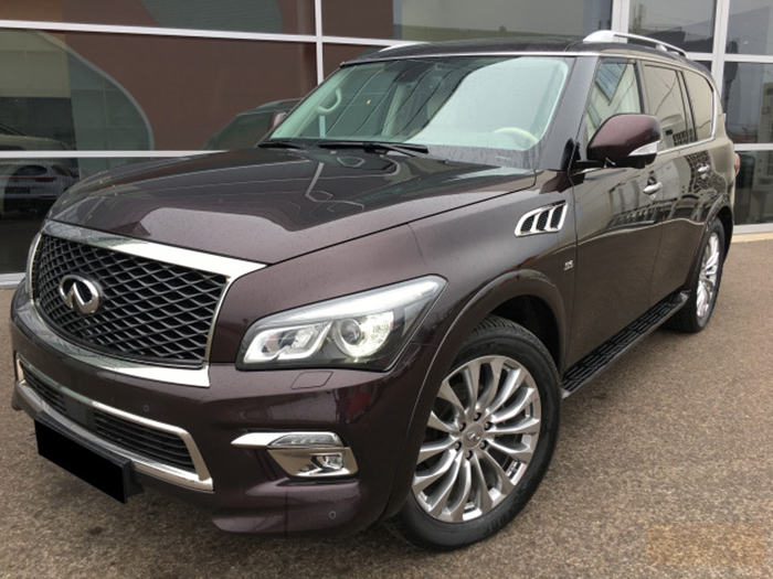 INFINITI QX80 Бордовый