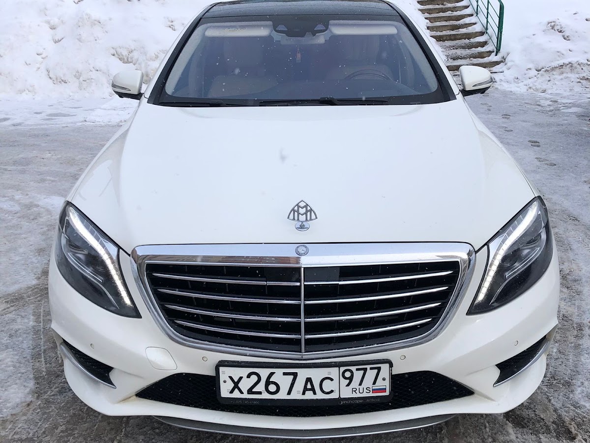 Maybach S500 белый