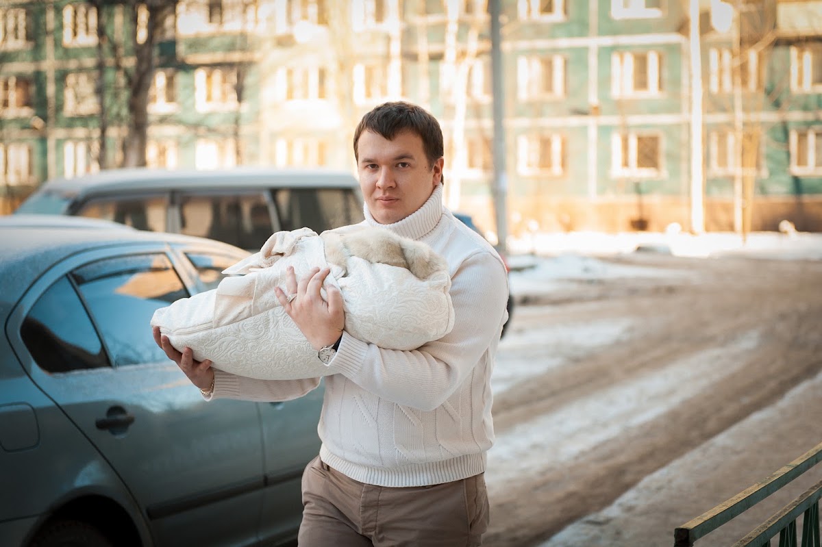 Портфолио: Выписка из роддома