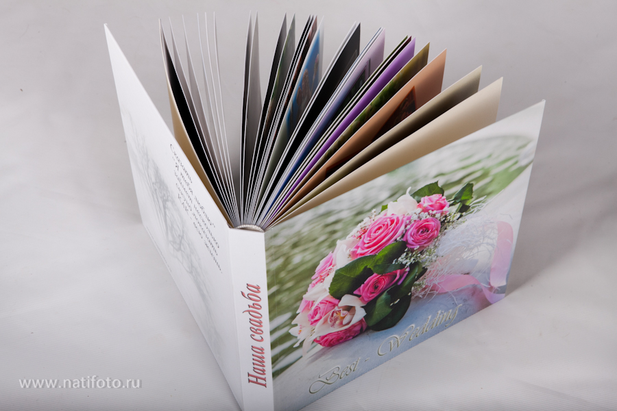 Пример готовой свадебной книги