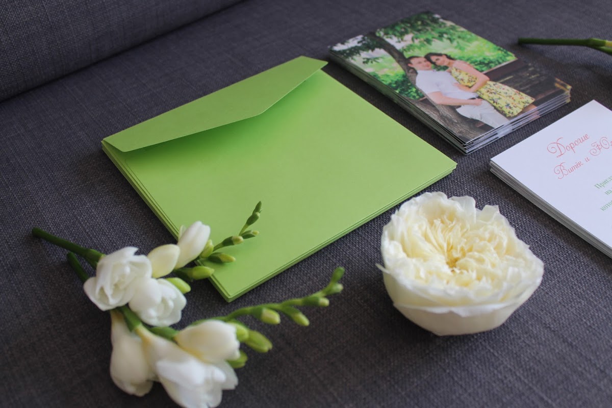 Пригласительные на свадьбу ЦветникWEDDING