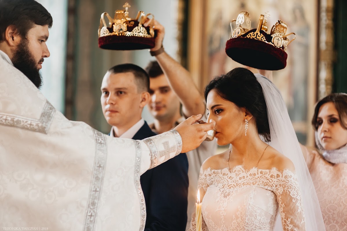 Венчание,Кристина и Дмитрий