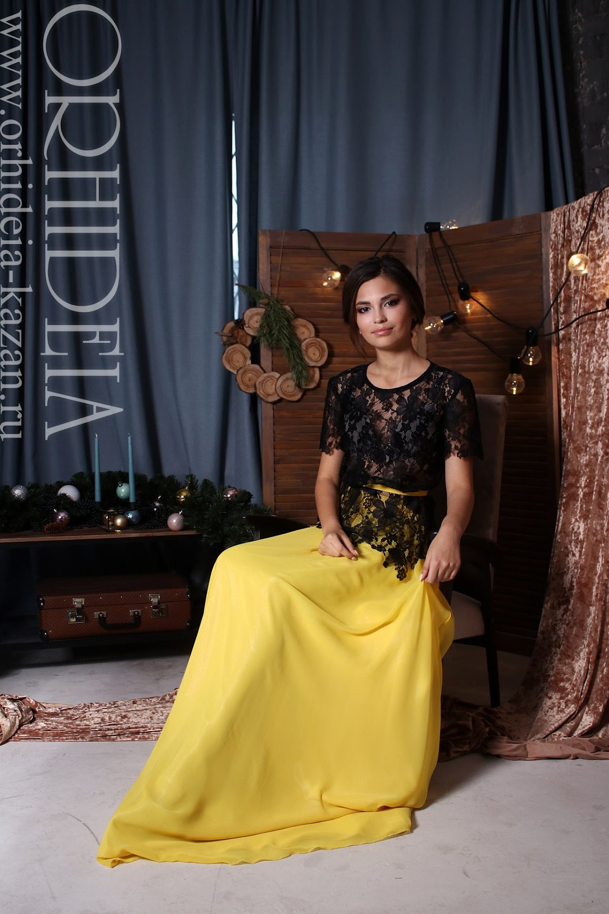 Evening dress Orhideia