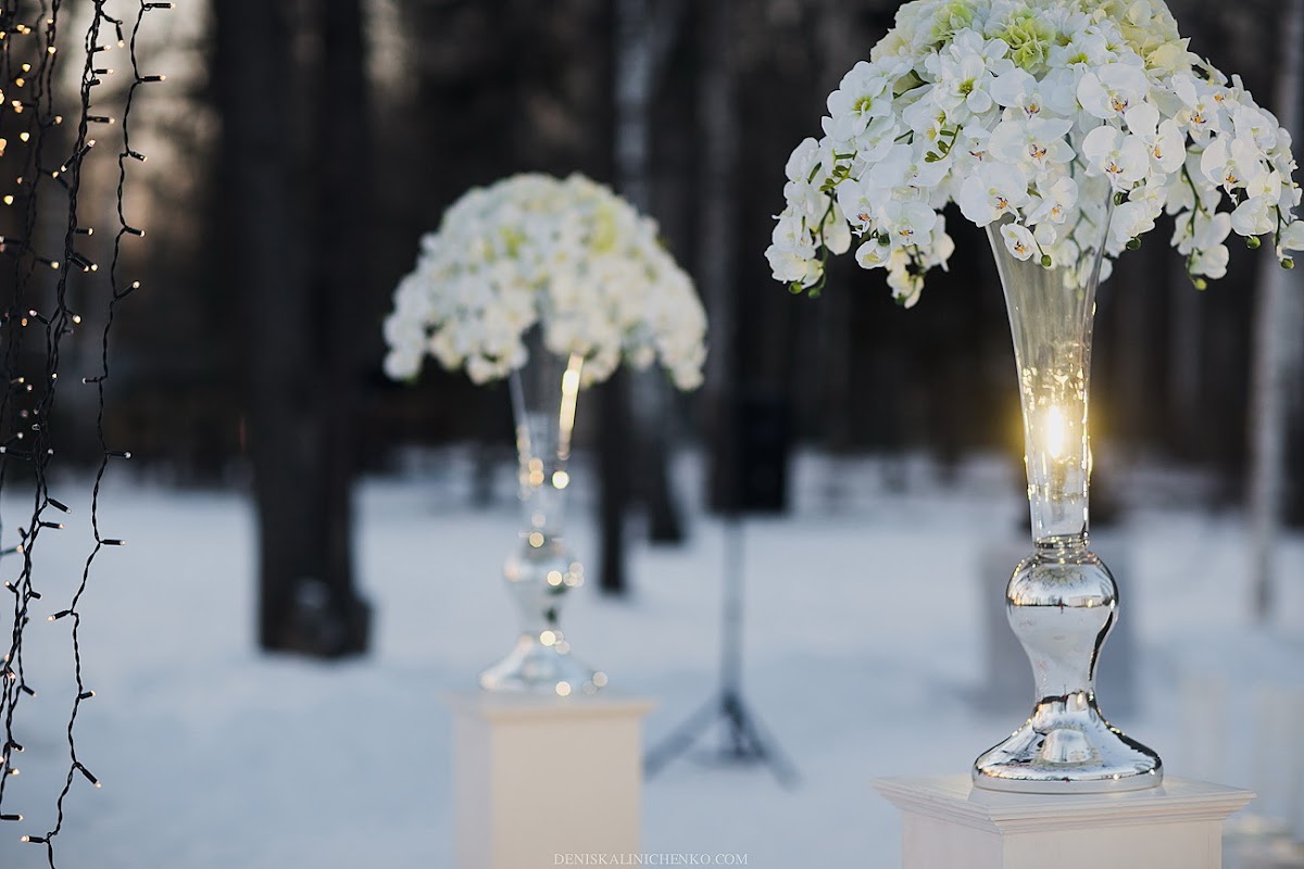 Оформление для проекта Wedding Day. Winter