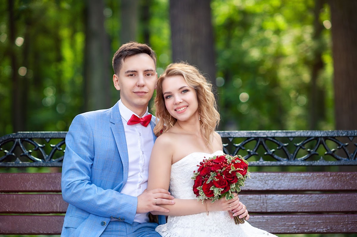 Свадебная фотосессия в Царицыно для Ивана и Анастасии